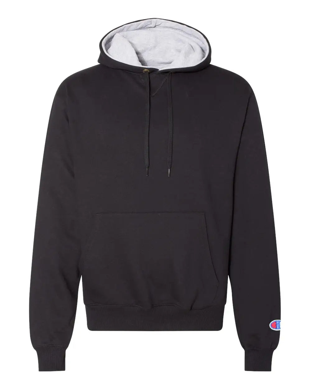Champion S171 Cotton Max Hooded Sweatshirt - Black / s