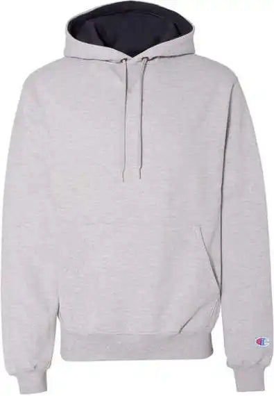 Champion S171 Cotton Max Hooded Sweatshirt - Light Steel