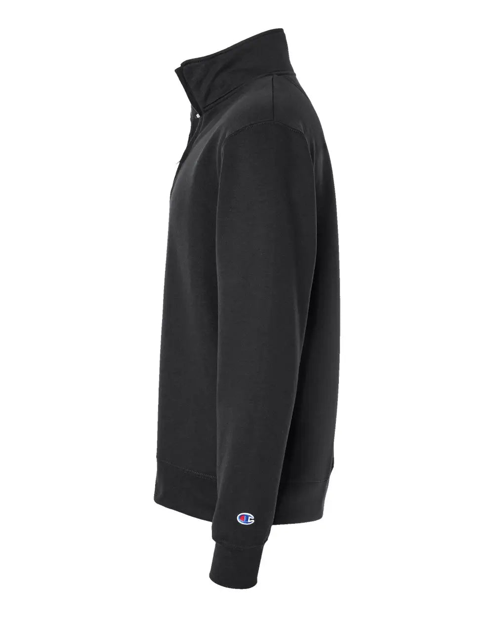 Champion S450 Powerblend® Quarter-zip Pullover - Black