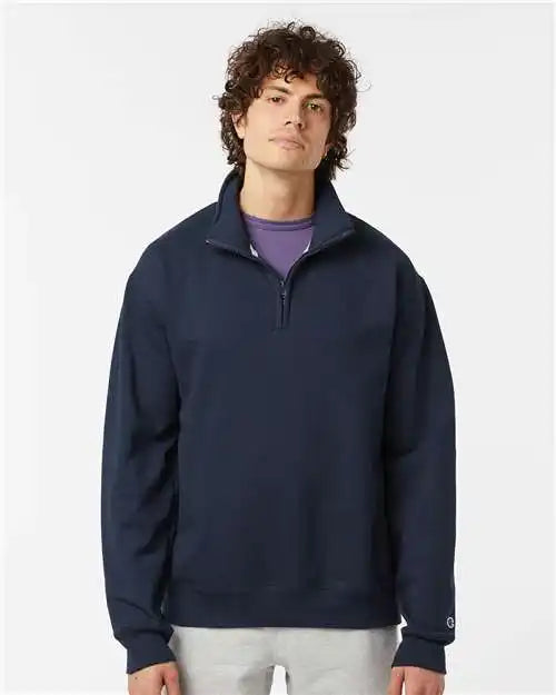 Champion S450 Powerblend® Quarter-zip Pullover - Navy