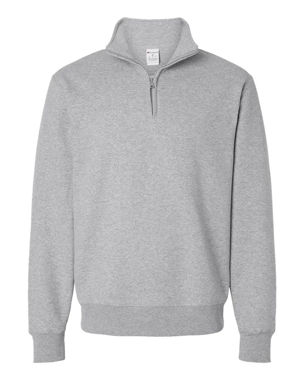 Champion S450 Powerblendâ Quarter-zip Pullover - Light Steel