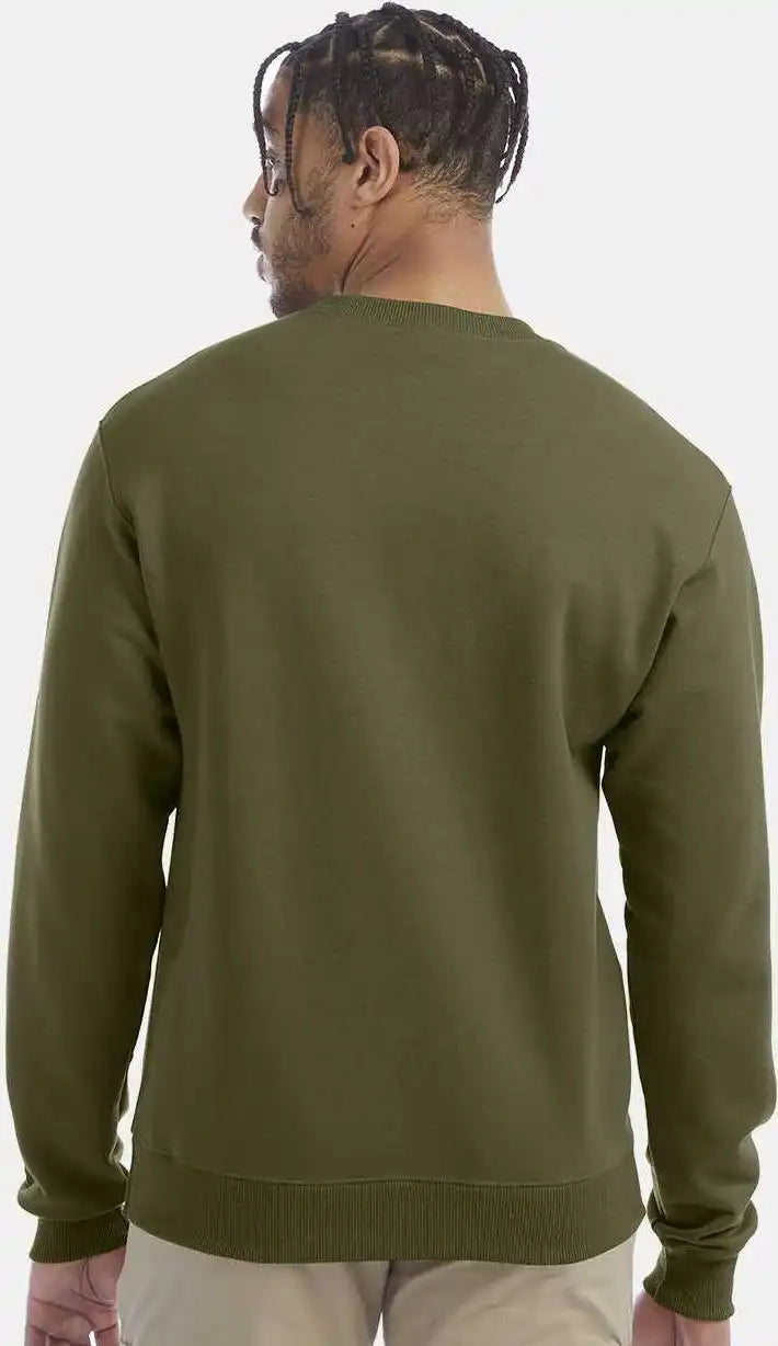 Champion S600 Double Dry Eco Crewneck Sweatshirt Fresh Olive