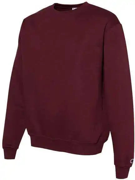 Champion S600 Double Dry Eco Crewneck Sweatshirt Maroon