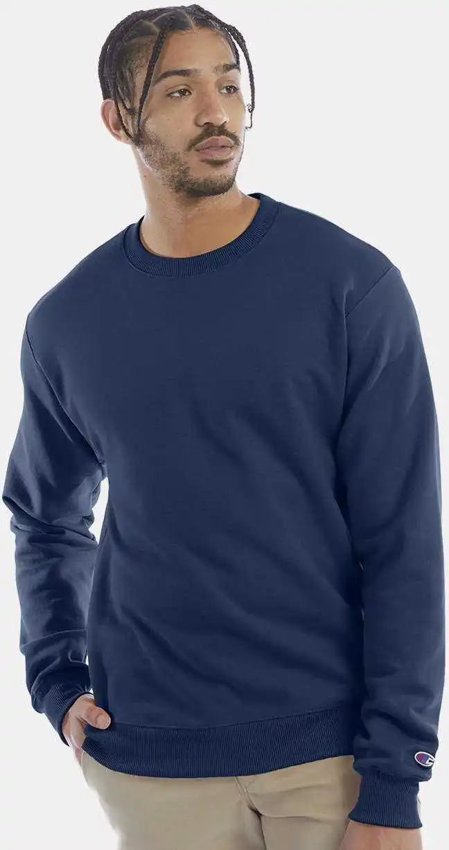 Champion S600 Powerblend Crewneck Sweatshirt Late Night Blue
