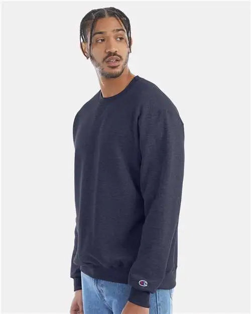 Champion S600 Powerblend® Crewneck Sweatshirt - Navy Heather