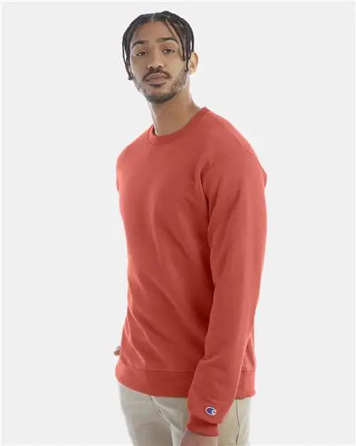 Champion S600 Powerblend® Crewneck Sweatshirt - Red River Clay