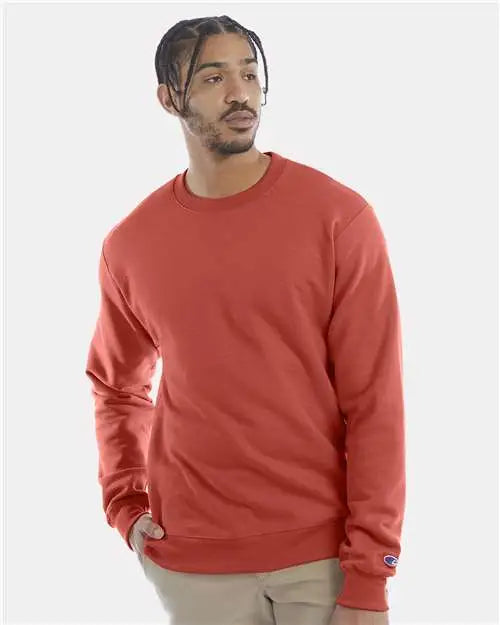 Champion S600 Powerblend® Crewneck Sweatshirt - Red River Clay