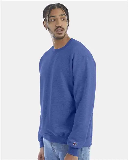 Champion S600 Powerblend® Crewneck Sweatshirt - Royal Blue Heather