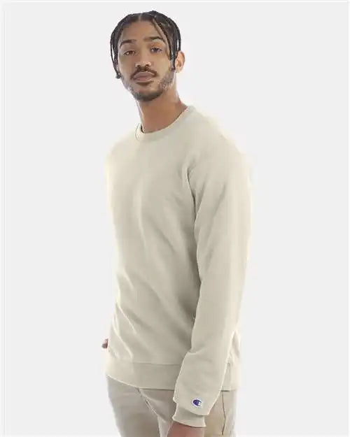 Champion S600 Powerblend® Crewneck Sweatshirt - Sand