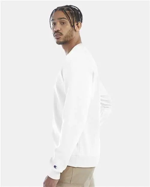 Champion S600 Powerblend® Crewneck Sweatshirt - White