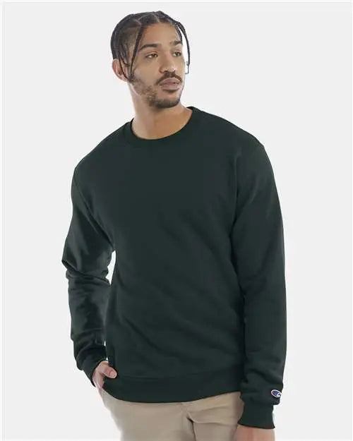 Champion S600 Powerblendâ Crewneck Sweatshirt - Dark Green