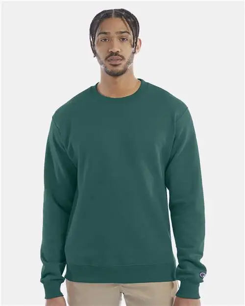 Champion S600 Powerblendâ Crewneck Sweatshirt - Emerald Green