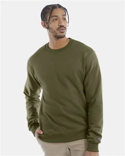 Champion S600 Powerblendâ Crewneck Sweatshirt - Fresh Olive