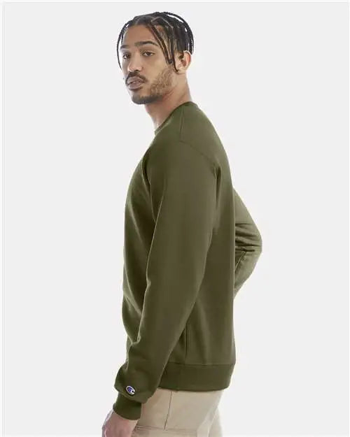 Champion S600 Powerblendâ Crewneck Sweatshirt - Fresh Olive