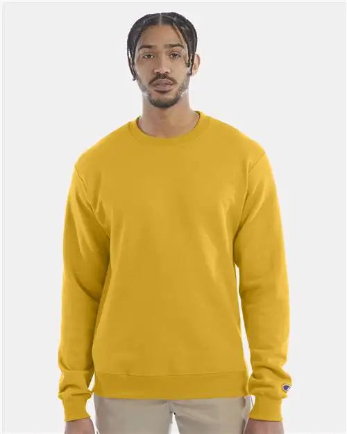 Champion S600 Powerblendâ Crewneck Sweatshirt - Gold