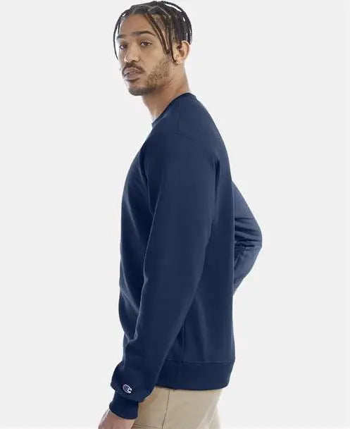 Champion S600 Powerblendâ Crewneck Sweatshirt - Late Night Blue