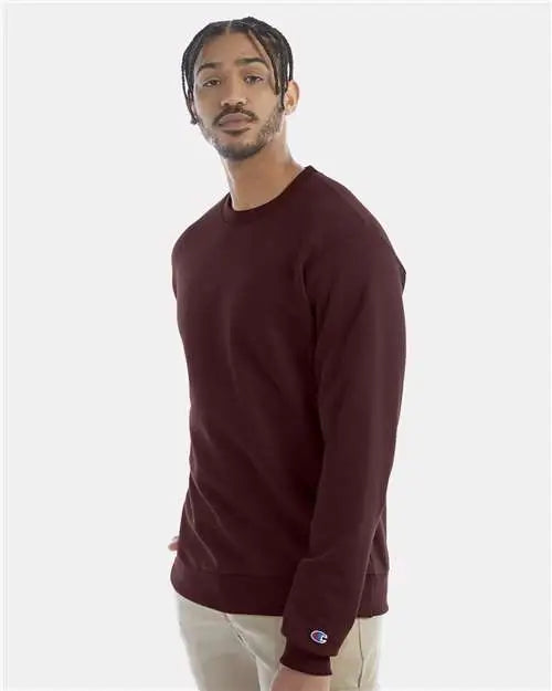 Champion S600 Powerblendâ Crewneck Sweatshirt - Maroon