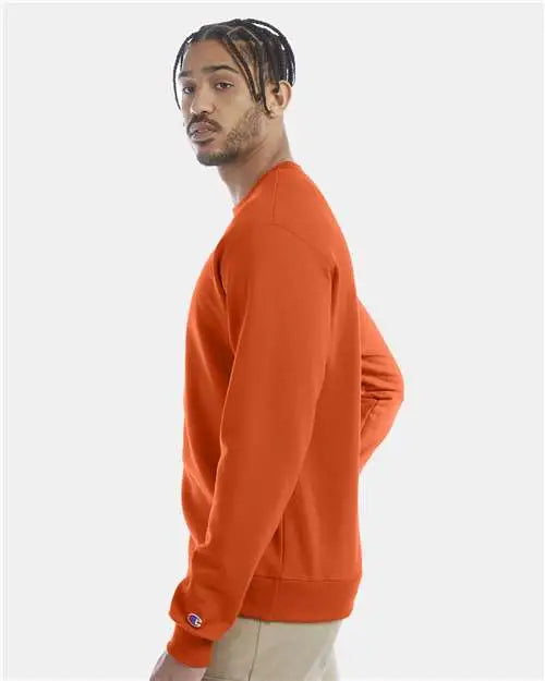 Champion S600 Powerblendâ Crewneck Sweatshirt - Orange
