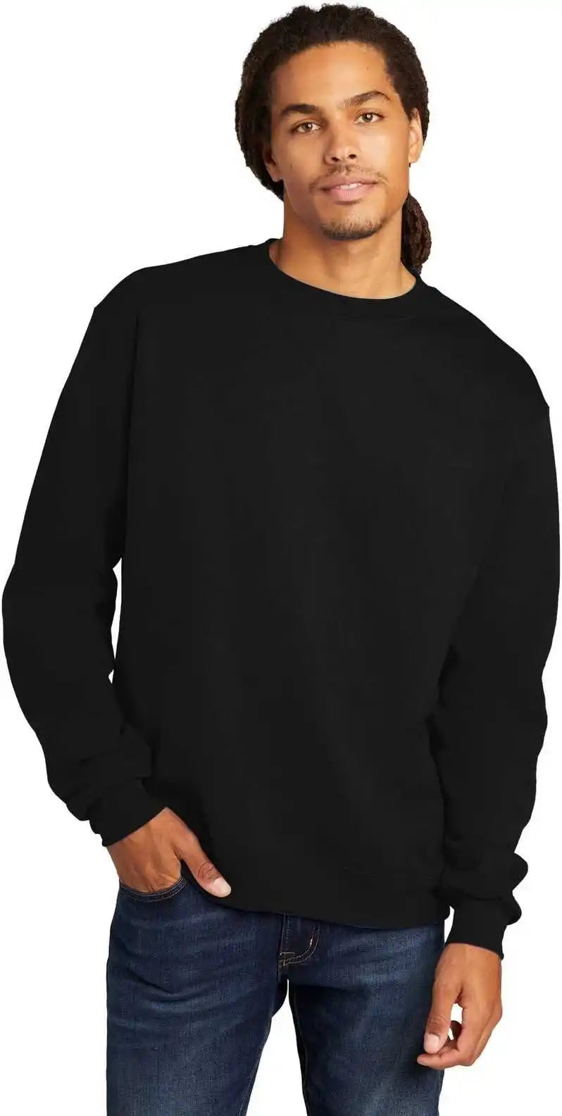 Champion S6000 Powerblend Crewneck Sweatshirt - Black