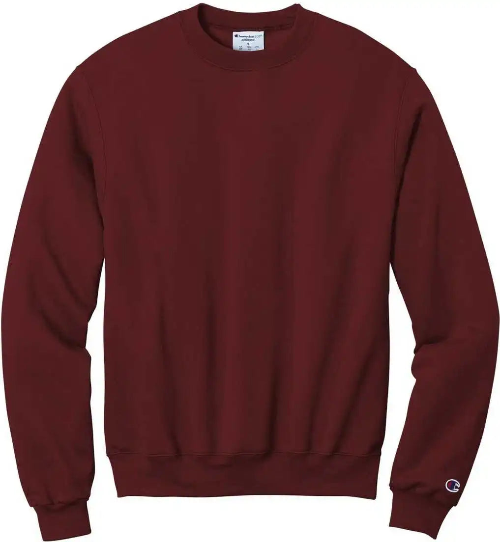 Champion S6000 Powerblend Crewneck Sweatshirt Maroon