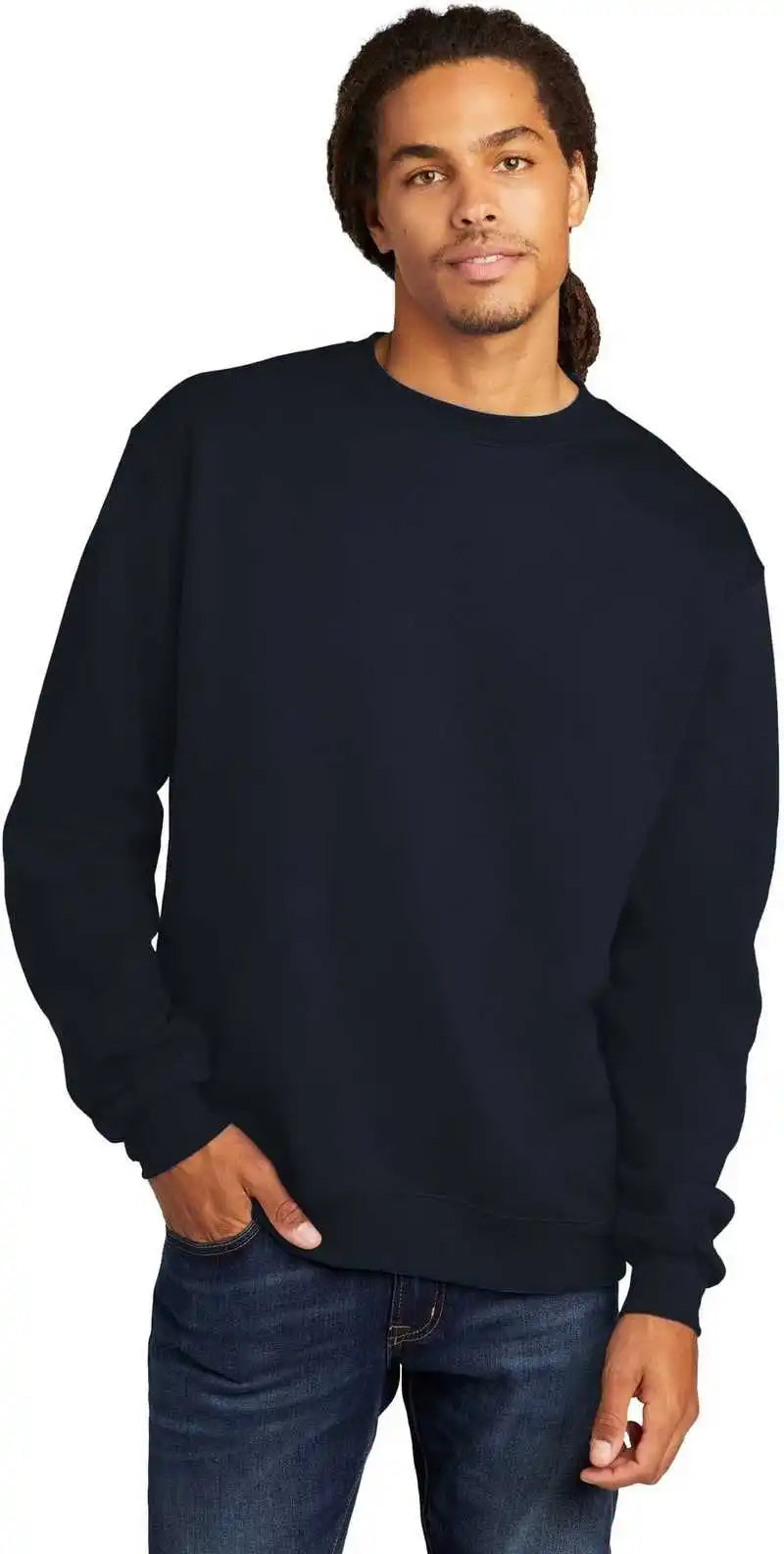 Champion S6000 Powerblend Crewneck Sweatshirt Navy