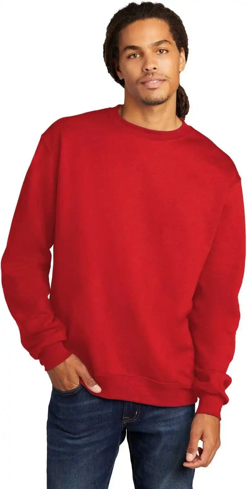 Champion S6000 Powerblend Crewneck Sweatshirt Scarlet