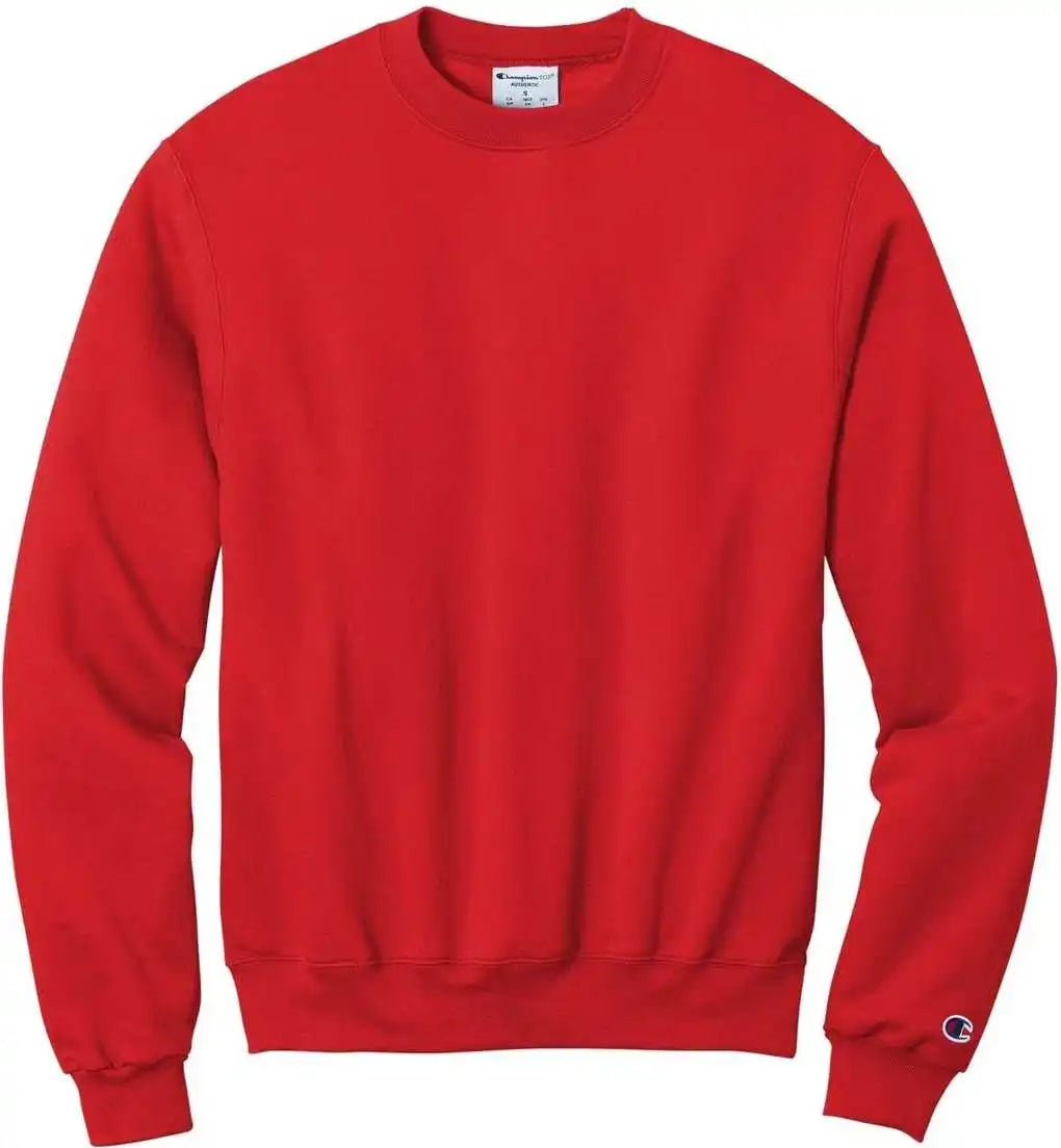 Champion S6000 Powerblend Crewneck Sweatshirt Scarlet