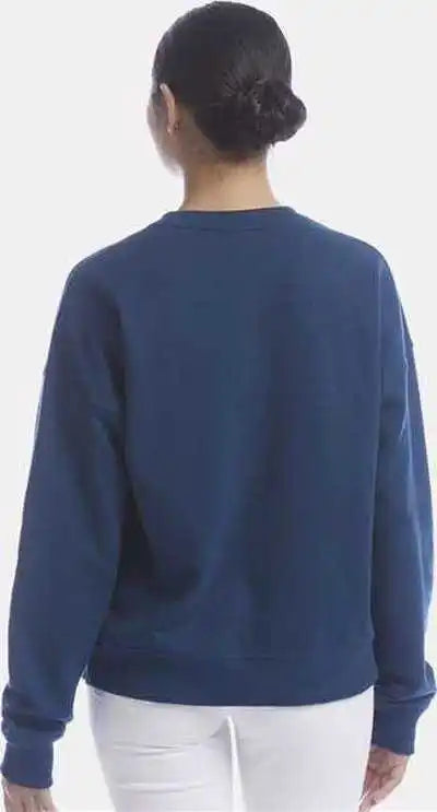 Champion S650 Women’s Powerblend Crewneck Sweatshirt Late Night Blue