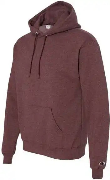 Champion S700 Double Dry Eco Hooded Sweatshirt - Maroon Heather