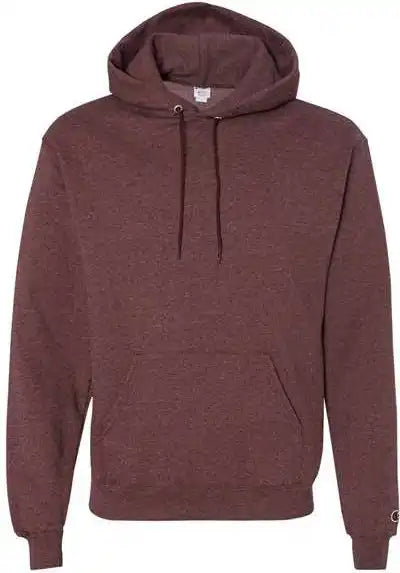 Champion S700 Double Dry Eco Hooded Sweatshirt - Maroon Heather