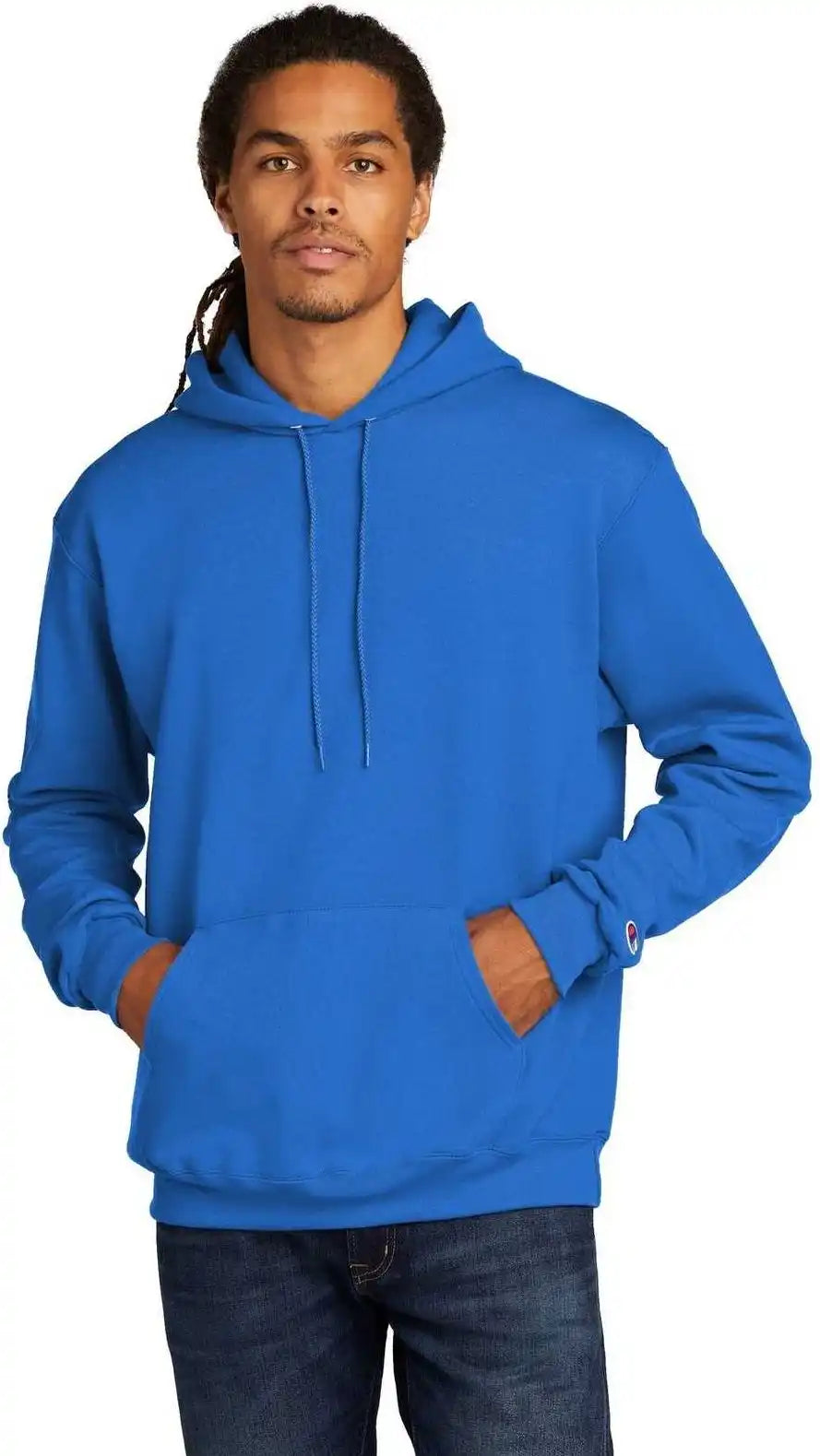 Champion S700 Eco Fleece Pullover Hoodie Royal Blue