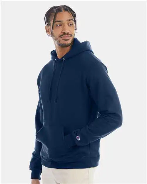 Champion S700 Powerblend Hooded Sweatshirt Late Night Blue
