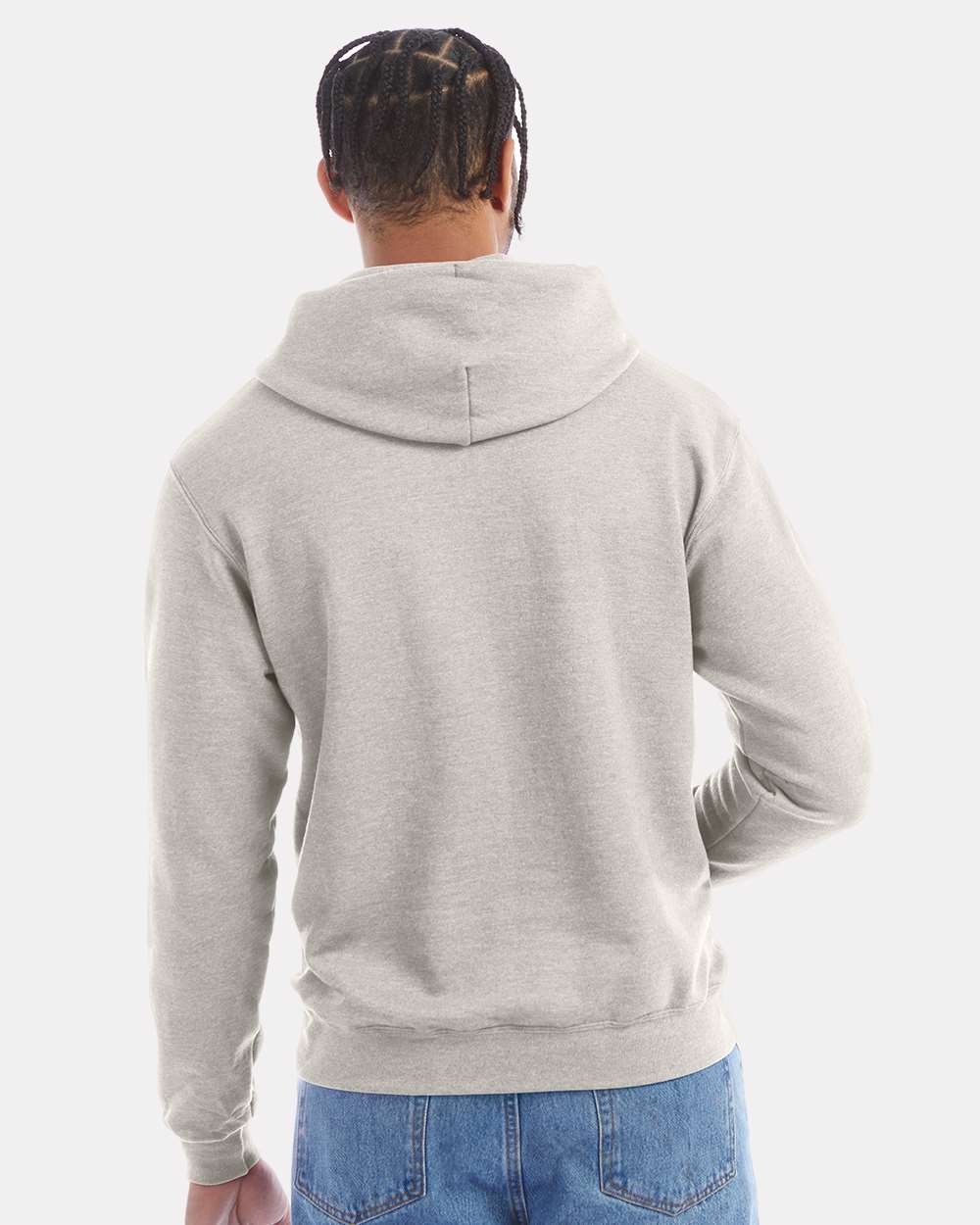 Champion S700 Powerblend Hooded Sweatshirt - Oatmeal Heather