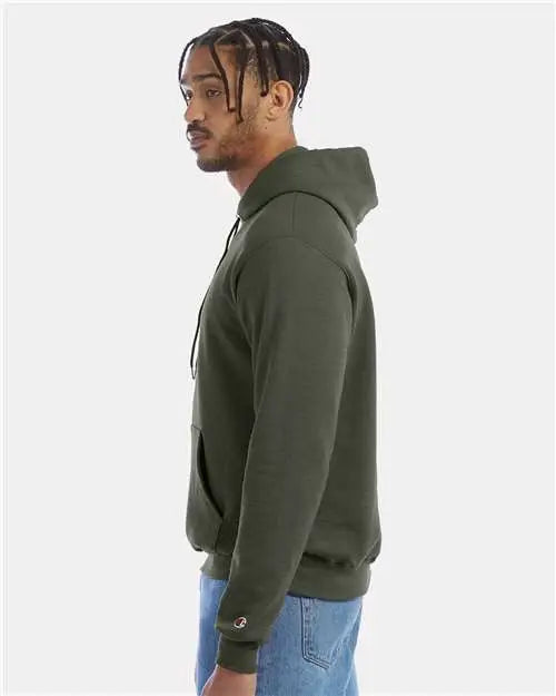 Champion S700 Powerblend® Hooded Sweatshirt - Dark Green Heather