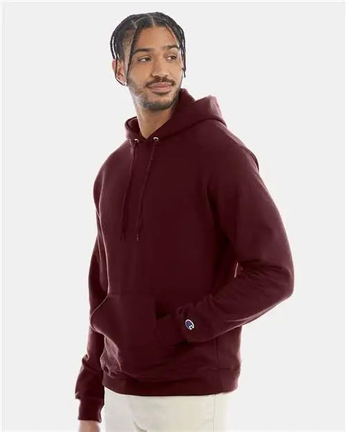 Champion S700 Powerblendâ Hooded Sweatshirt - Maroon