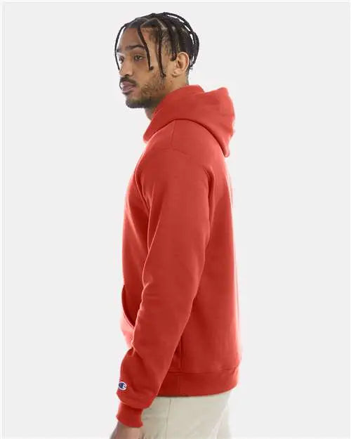 Champion S700 Powerblendâ Hooded Sweatshirt - Red River Clay