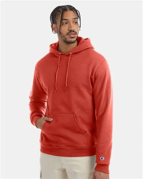 Champion S700 Powerblendâ Hooded Sweatshirt - Red River Clay