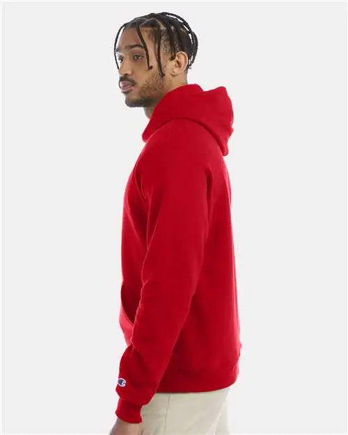 Champion S700 Powerblendâ Hooded Sweatshirt - Scarlet