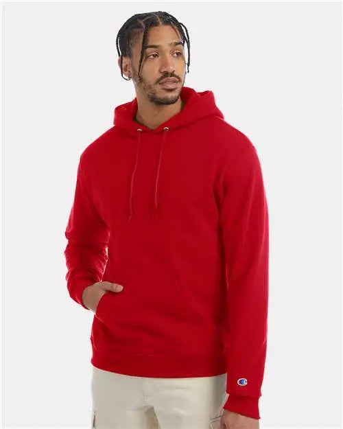 Champion S700 Powerblendâ Hooded Sweatshirt - Scarlet