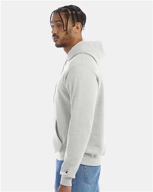Champion S700 Powerblendâ Hooded Sweatshirt - Silver Grey