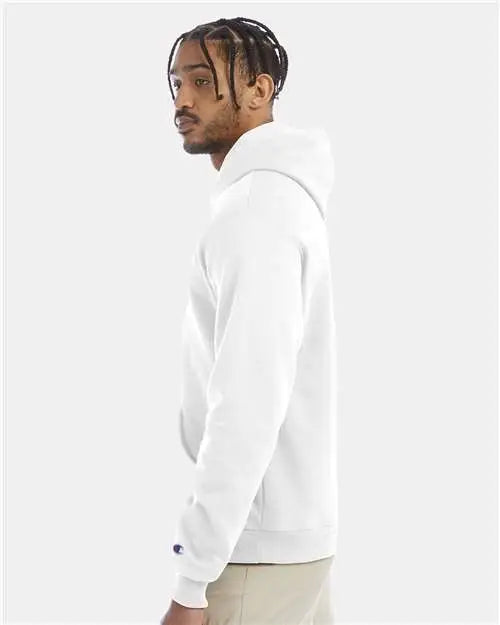 Champion S700 Powerblendâ Hooded Sweatshirt - White