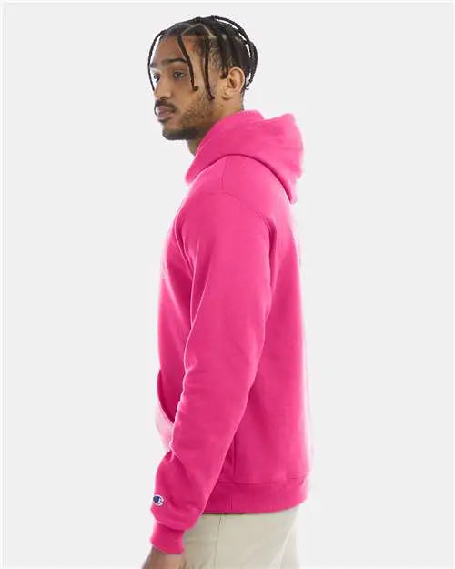 Champion S700 Powerblendâ Hooded Sweatshirt - Wow Pink