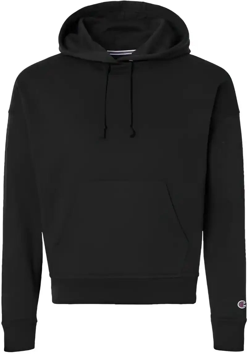 Champion S760 Women’s Powerblend Hooded Sweatshirt - Black
