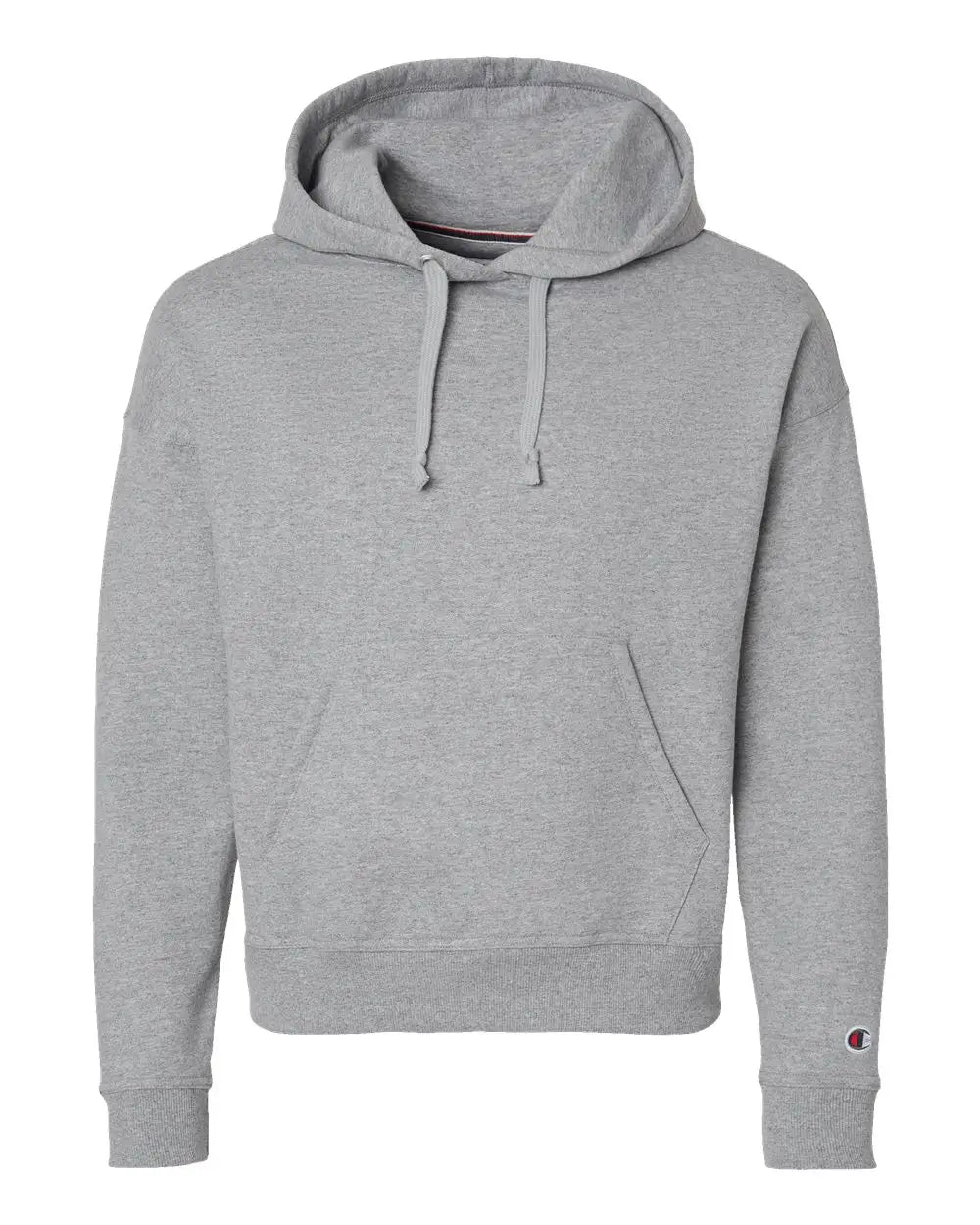 Champion S760 Women’s Powerblend® Hooded Sweatshirt - Light Steel - Gray / s