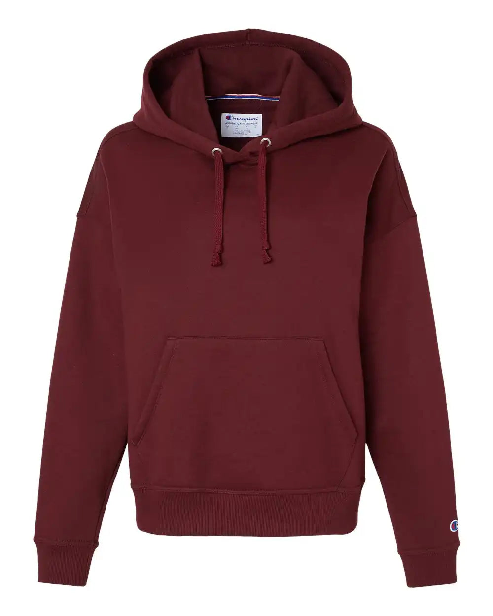 Champion S760 Women’s Powerblend® Hooded Sweatshirt - Maroon - s