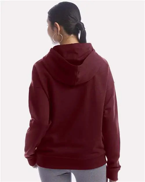 Champion S760 Women’s Powerblendâ Hooded Sweatshirt - Maroon