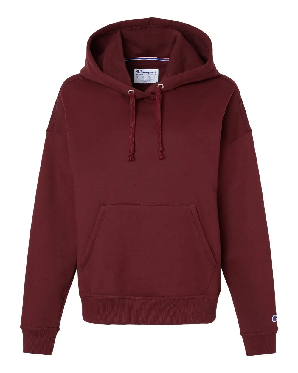 Champion S760 Women’s Powerblendâ Hooded Sweatshirt - Maroon