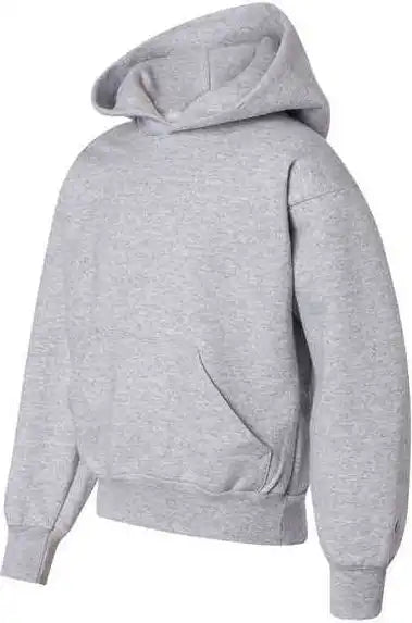 Champion S790 Double Dry Eco Youth Hooded Sweatshirt Light Steel