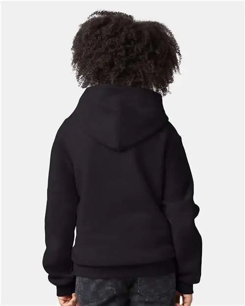 Champion S790 Powerblend® Youth Hooded Sweatshirt - Black