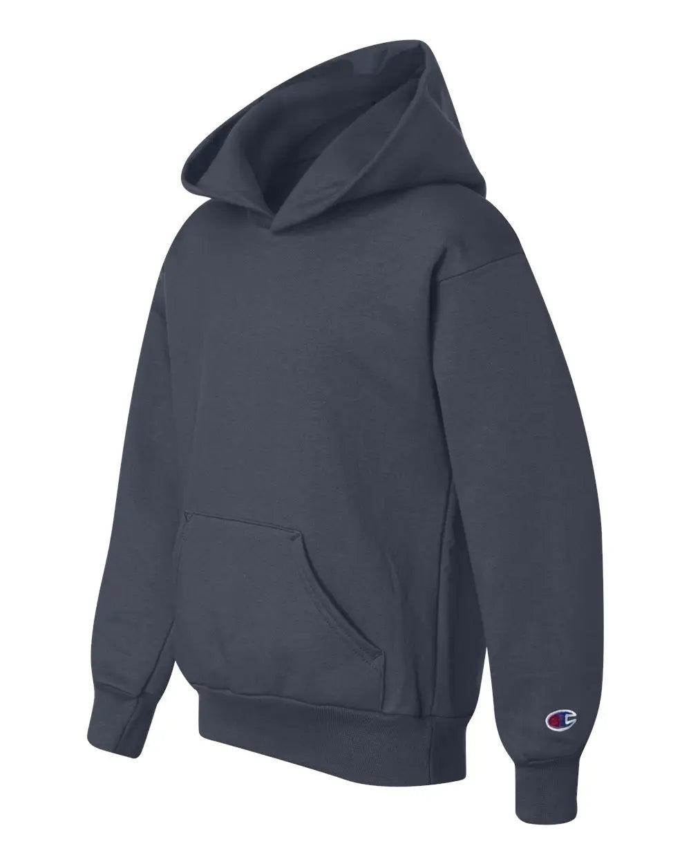 Champion S790 Powerblendâ Youth Hooded Sweatshirt - Navy